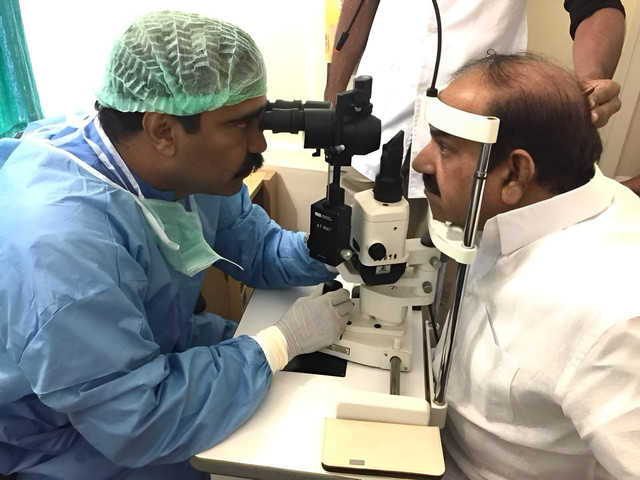Advanced cataract surgery equipment at MALHAARI Eye Care